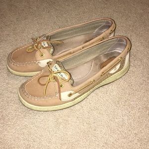 Women’s Sherry Angelfish Gold Sparkle Size 8.5